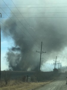 Silvey Brush Fire