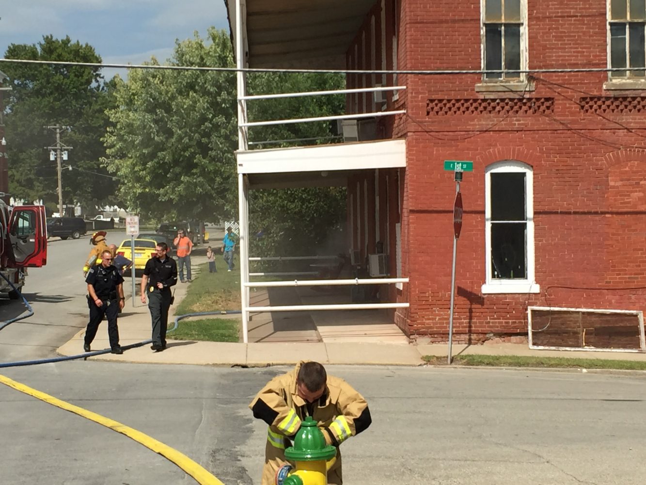 UPDATE Reports of thick smoke summon Carrollton Fire Dept. KMZU The