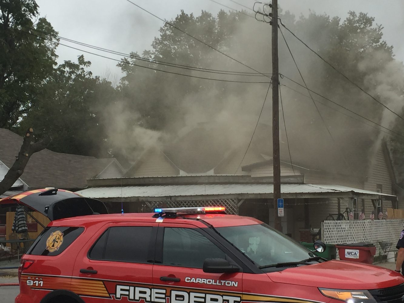 Officials fight flames in Carrollton home | KMZU The Farm 100.7 FM