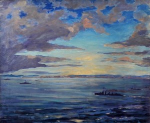 Firth of Forth Churchill Painting