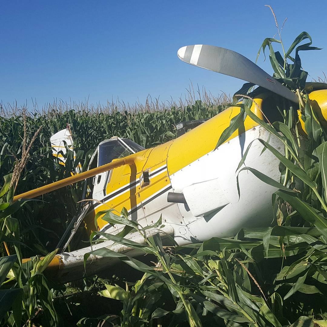 Crop duster plane crash reported in Marshall near Area 51 Cuztomz