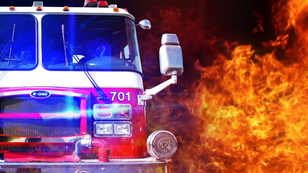 Firefighters brave cold to extinguish derelict building in