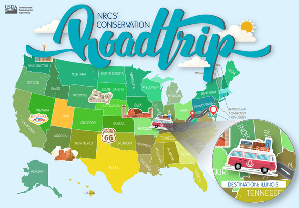 Natural Resources Conservation Service road trips across the U.S. to look at agricultural practices