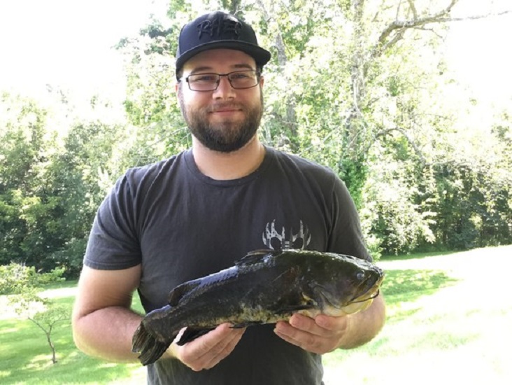 Record Black Bullhead Catfish Caught In Perry County KMZU The Farm   Cody Sparkman Crop 