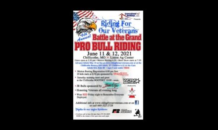 Riding For Our Veterans presents Battle at the Grand Professional Bull Riding event in Chillicothe